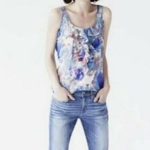 Anthropologie Postmark Watercolor Tank